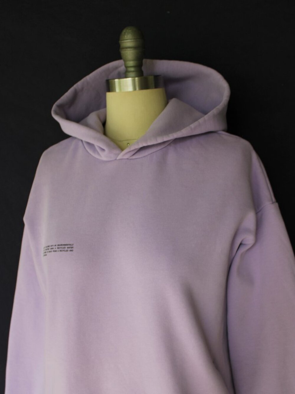 PANGAIA 365 Cotton hoodie sweatshirt jumper orchid lavender streetwear $205 M - Picture 9 of 12